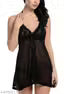 Women Babydoll Nightwear Lingerie with Panty woman sexy dress| sexy night dress|